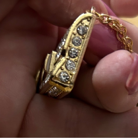 Louis Vuitton Lock and Key #314 Paired With Bag Charm w/ Crystal Accents - Picture 4 of 8